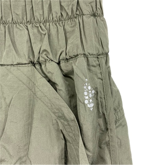 Free People Way Home Pants XS Olive Green High-Waisted Joggers - Picture 7 of 11